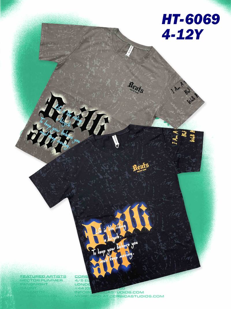 Bluzka chłopięce. Roz 4-12. Mix Kolor Paczka 5 szt. 1